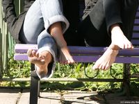 Feet - Ira B + Lena D - 2008-02-02 Long barefoot travel