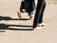 Feet - Ira B + Lena D - 2008-02-02 Long barefoot travel