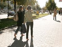 Feet - Ira B + Lena D - 2008-02-02 Long barefoot travel