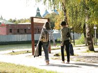 Feet - Ira B + Lena D - 2008-02-02 Long barefoot travel