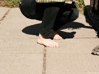 Feet - Ira B + Lena D - 2008-02-02 Long barefoot travel