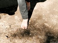 Feet - Ira B + Lena D - 2008-02-02 Long barefoot travel