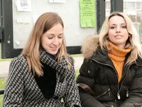 Feet - Ira B + Nata A - 2009-02-26 Autumn barefoot travel