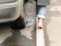 Feet - Ira B + Nata A - 2009-02-26 Autumn barefoot travel