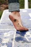 Feet - Ira B + Nata A - 2009-02-26 Autumn barefoot travel