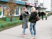 Feet - Ira B + Nata A - 2009-02-26 Autumn barefoot travel