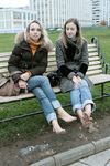 Feet - Ira B + Nata A - 2009-02-26 Autumn barefoot travel
