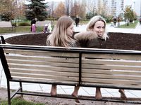 Feet - Ira B + Nata A - 2009-02-26 Autumn barefoot travel