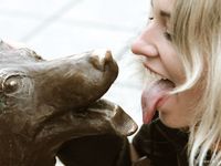 Feet - Ira B + Nata A - 2009-02-26 Autumn barefoot travel