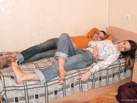 Feet - Ira B + Nata A - 2009-02-26 Autumn barefoot travel