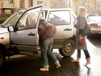 Feet - Ira B + Nata A - 2009-02-26 Autumn barefoot travel