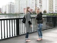 Feet - Ira B + Nata A - 2009-02-26 Autumn barefoot travel