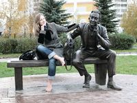 Feet - Ira B + Nata A - 2009-02-26 Autumn barefoot travel