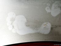 Feet - Ira B + Nata A - 2009-02-26 Autumn barefoot travel