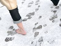 Feet - Ira B - 2008-02-26 A romantic winter walk