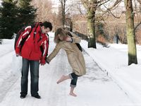 Feet - Ira B - 2008-02-26 A romantic winter walk