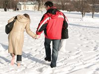 Feet - Ira B - 2008-02-26 A romantic winter walk