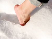 Feet - Ira B - 2008-02-26 A romantic winter walk