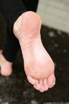 Feet - Ira D - 2013-07-29 The first winter barefoot experience