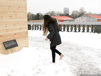 Feet - Ira D - 2013-07-29 The first winter barefoot experience