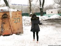 Feet - Ira D - 2013-07-29 The first winter barefoot experience