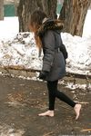 Feet - Ira D - 2013-07-29 The first winter barefoot experience