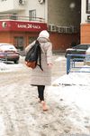 Feet - Irina A - 2015-08-27 Barefoot in the winter city