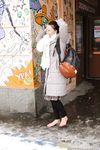Feet - Irina A - 2015-08-27 Barefoot in the winter city