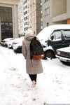 Feet - Irina A - 2015-08-27 Barefoot in the winter city