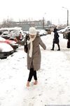 Feet - Irina A - 2015-08-27 Barefoot in the winter city