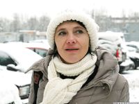 Feet - Irina A - 2015-08-27 Barefoot in the winter city