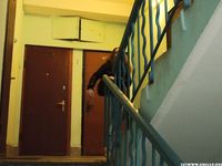 Feet - Irina B - 2016-05-04 From home without shoes