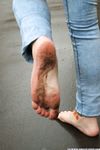 Feet - Irina B - 2016-05-04 From home without shoes