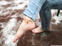 Feet - Irina B - 2016-05-04 From home without shoes