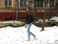 Feet - Irina B - 2016-05-04 From home without shoes