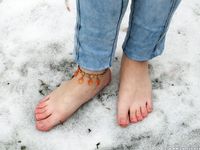 Feet - Irina B - 2016-05-04 From home without shoes