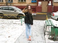 Feet - Irina B - 2016-05-04 From home without shoes