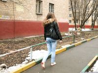 Feet - Irina B - 2016-05-04 From home without shoes