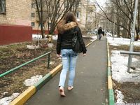 Feet - Irina B - 2016-05-04 From home without shoes