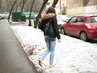 Feet - Irina B - 2016-05-04 From home without shoes