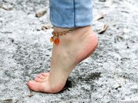 Feet - Irina B - 2016-05-04 From home without shoes