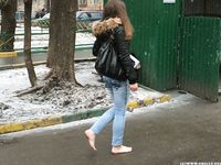 Feet - Irina B - 2016-05-04 From home without shoes