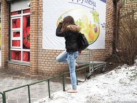 Feet - Irina B - 2016-05-04 From home without shoes