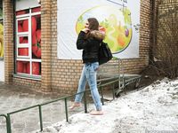 Feet - Irina B - 2016-05-04 From home without shoes