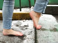 Feet - Irina B - 2016-05-04 From home without shoes