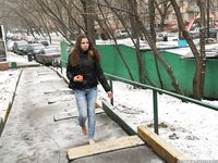 Feet - Irina B - 2016-05-04 From home without shoes