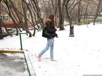 Feet - Irina B - 2016-05-04 From home without shoes