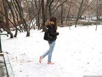 Feet - Irina B - 2016-05-04 From home without shoes