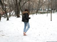 Feet - Irina B - 2016-05-04 From home without shoes