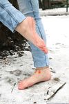 Feet - Irina B - 2016-05-04 From home without shoes